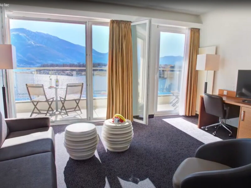 Reklama za Hotel u Locarnu Švajcarska DOT Studio